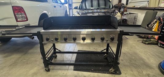 8 burner grill
