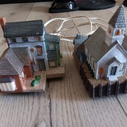 Vintage Christmas Houses 