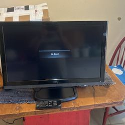Vizio 26” TV With Remote 