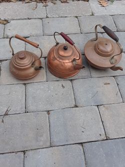 Copper pots