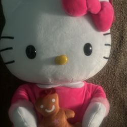 Christmas Hello Kitty Big Plushie 