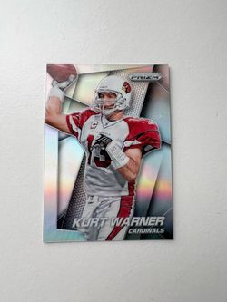 Panini 2014 Prizm - Kurt Warner #33 Silver Prizm Arizona Cardinals Card