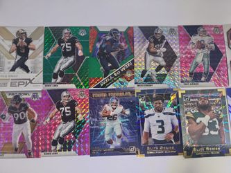NFL Football refractor card lot #1