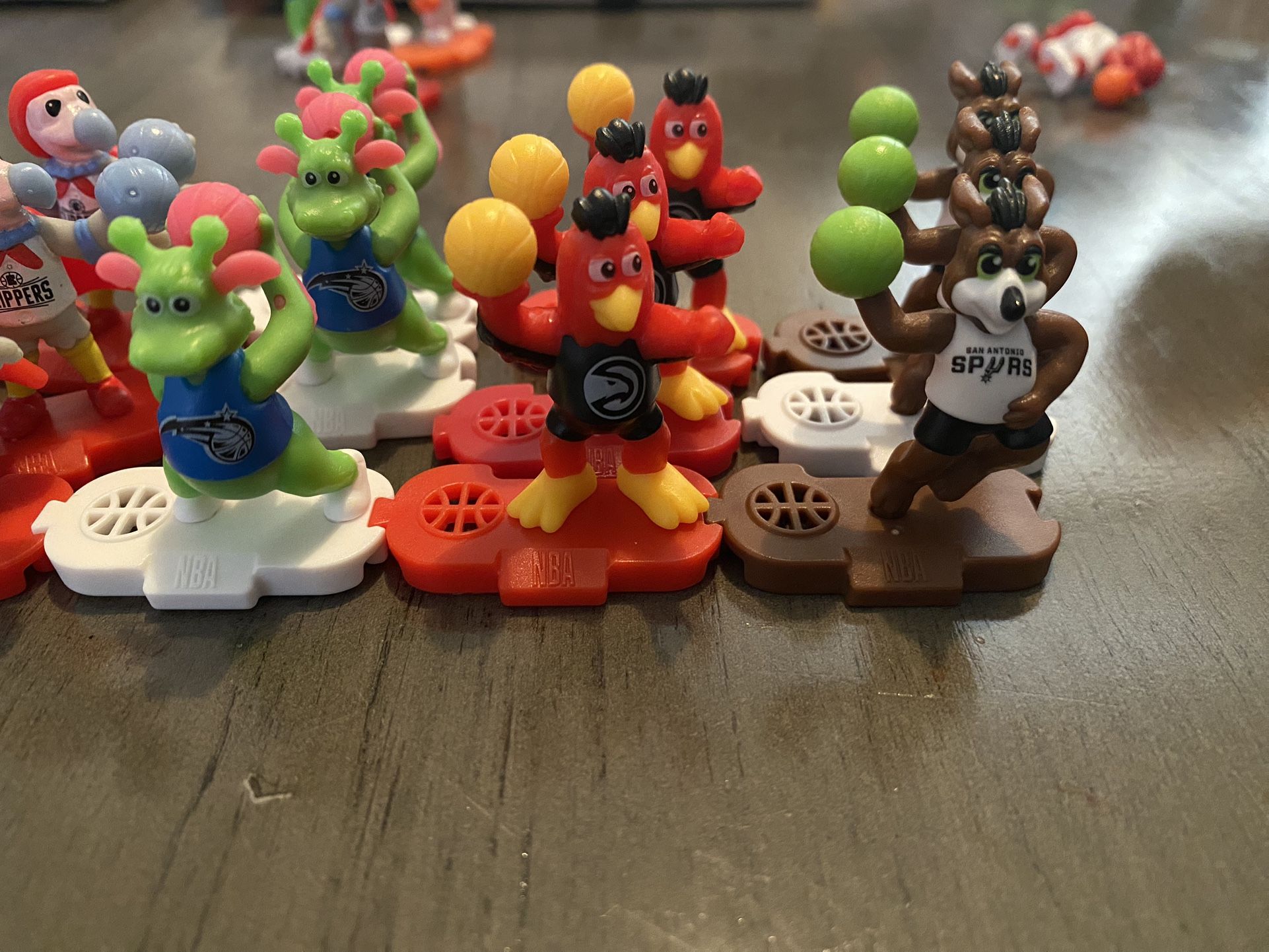 Kinder NBA Mascots
