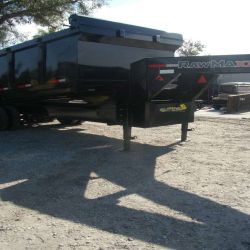 Rawmaxx 8 x 20 High Side Gooseneck Dump 20k
