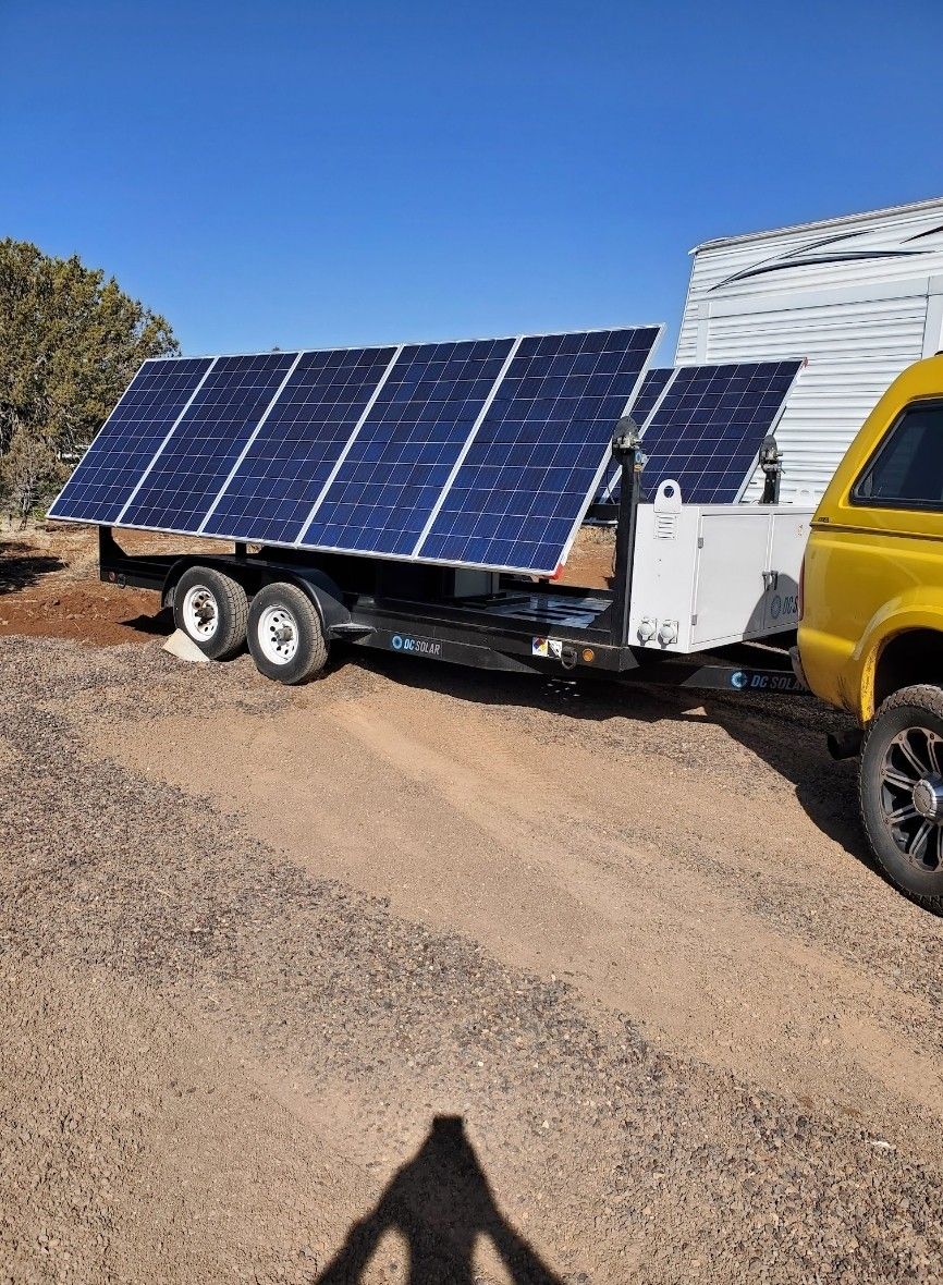 Vernon, AZ Solar Trailer