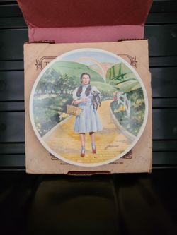 "Over the Rainbow" Bradford Exchange Plate