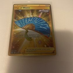 Pokémon Trainer Fan of Waves Gold 226/198