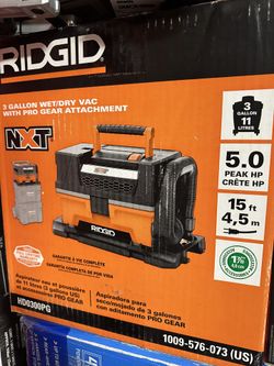 NXT PORTABLE SHOP VACUUM 