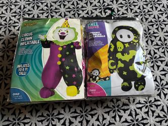 Spirt Store Halloween Costumes π» π Circus π€‘ Clown Inflatable Spooky Doodles Inflatable Fall Guys