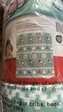 Oversized Peanuts Puffer Throw 50x70