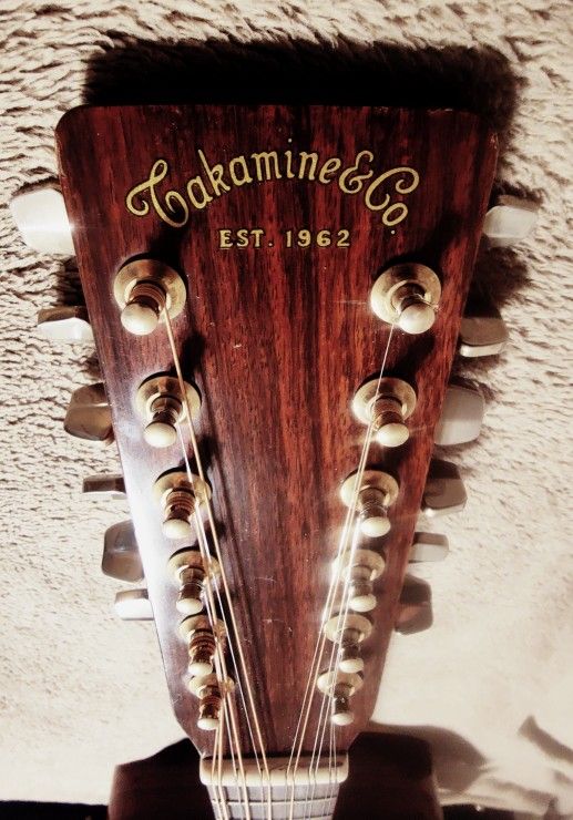 Takamine F400 12 String Guitar Martin Lawsuit Takamartin With Case