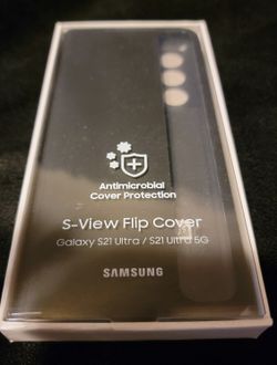 SAMSUNG S21 ULTRA FLIP CASE COVER