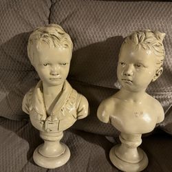 Boy And Girl Busts