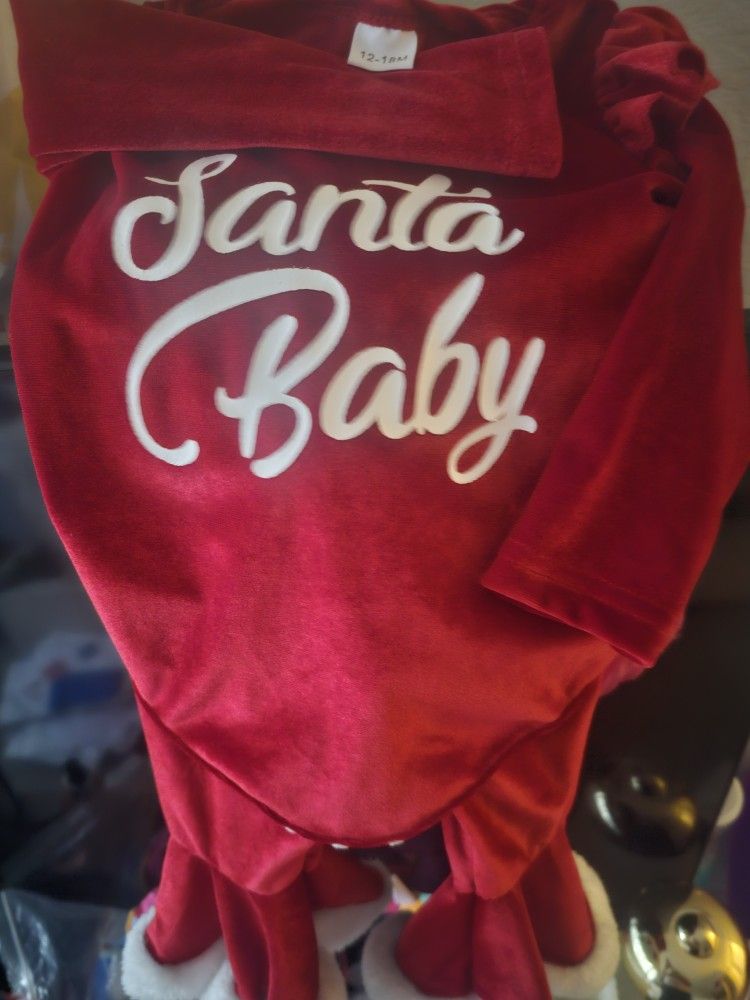 Santa Baby 2 Pc 12-18 Mon