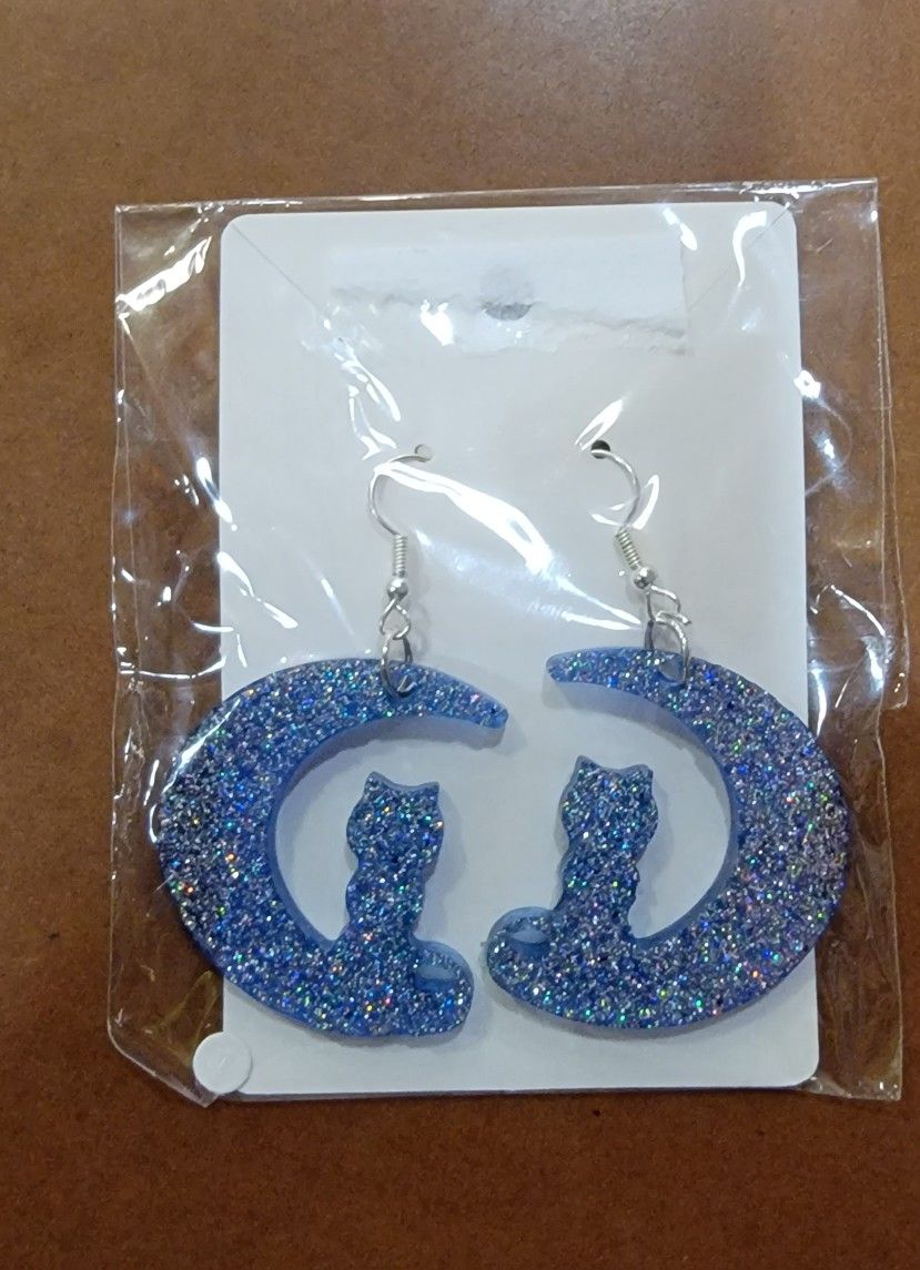 Custom Resin Craft Earrings For Sale