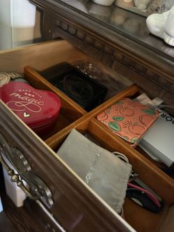 Antique Heavy Good Wood Long Dresser