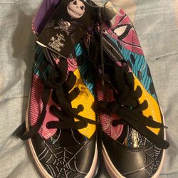 Disney The Nightmare Before Christmas High Tops  Size 81/2