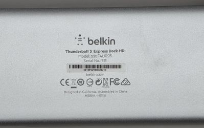 Belkin Thunderbolt 3 Express Dock HD – High-Speed Docking Station