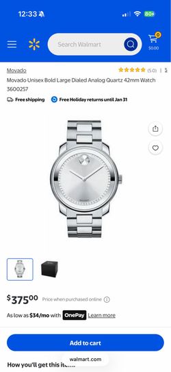 Movado Watch