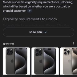 Locked (T-Mobile) 256GB 