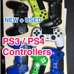 🎁 🎮 PS3 / PS4 Wireless Controllers • Multiple Colors • New + Used 🎮🎁 . . . . . . . . . . . . . . . . . . . . . . . . . . . . . . . . . . . . . . .