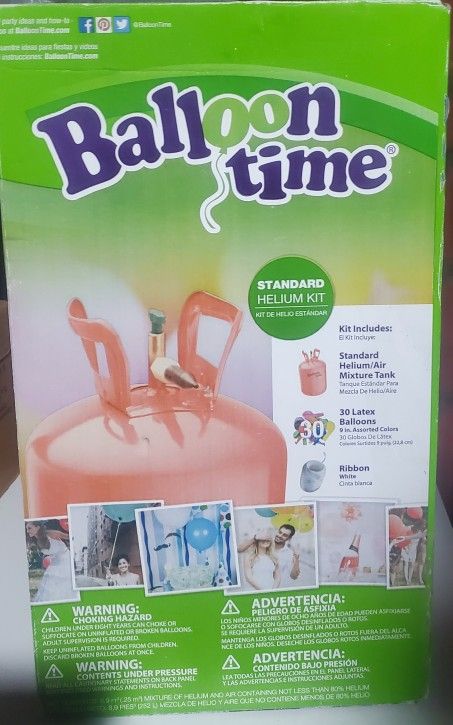 Balloons- New Helium