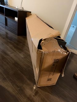 New in box black dresser