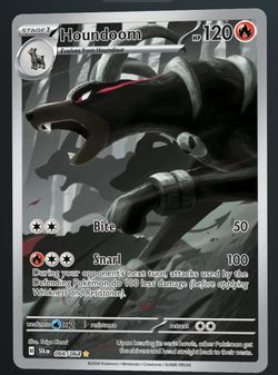 Pokemon Shrouded Fable Houndoom,  Read Description