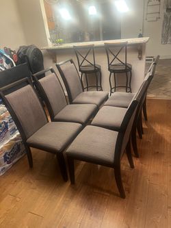 6 chairs