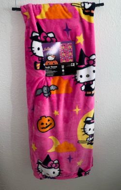 Hello Kitty Halloween Blanket 