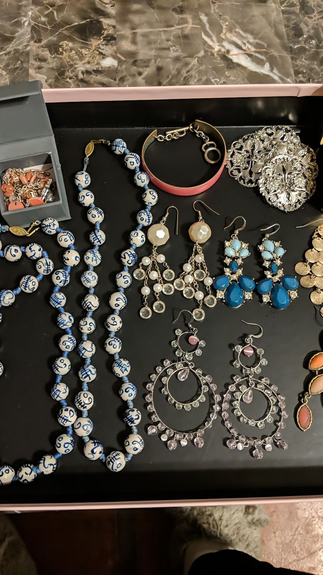 My jewelry collection, moving out of country!
