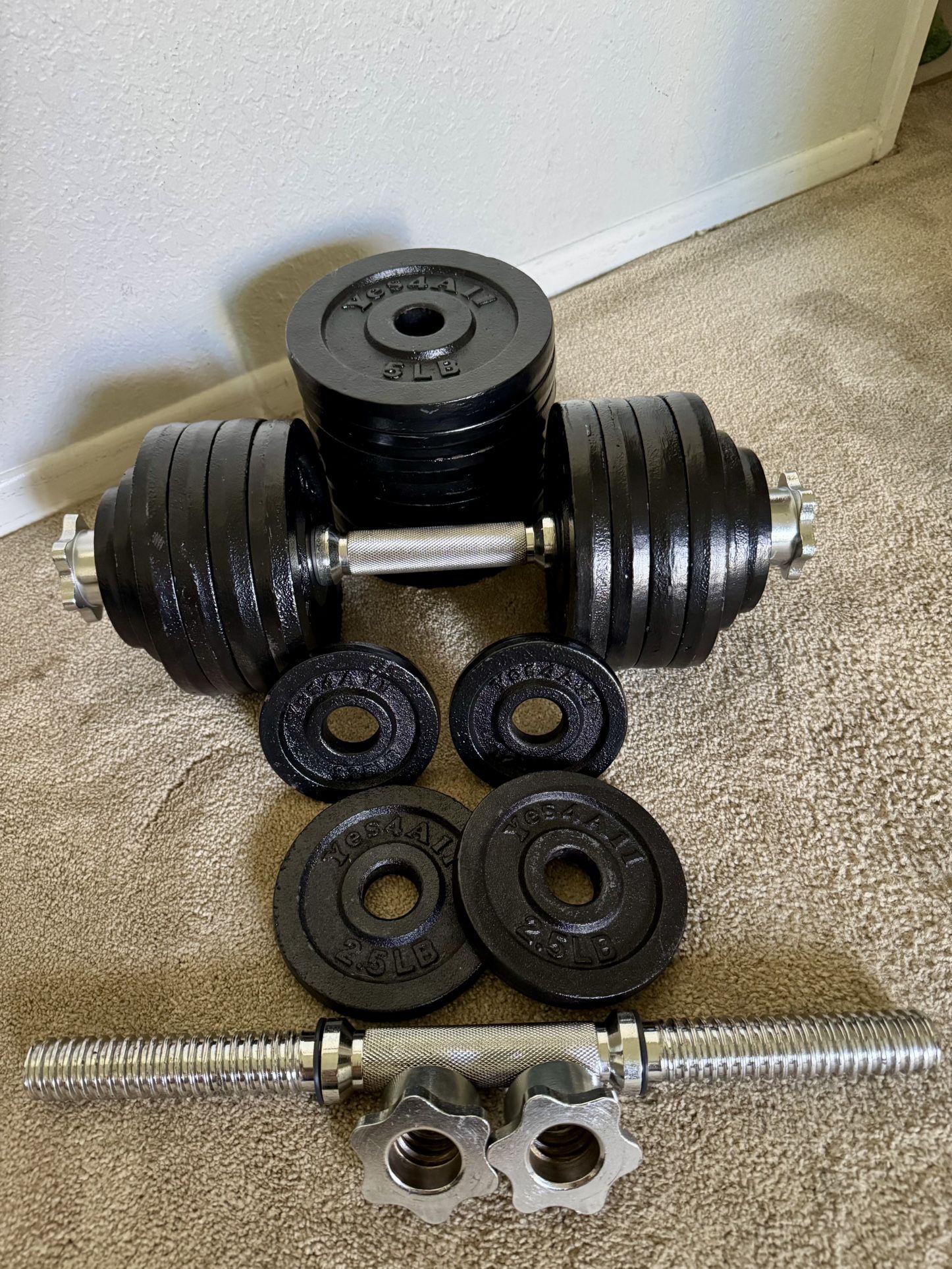 Dumbbell Weight Set