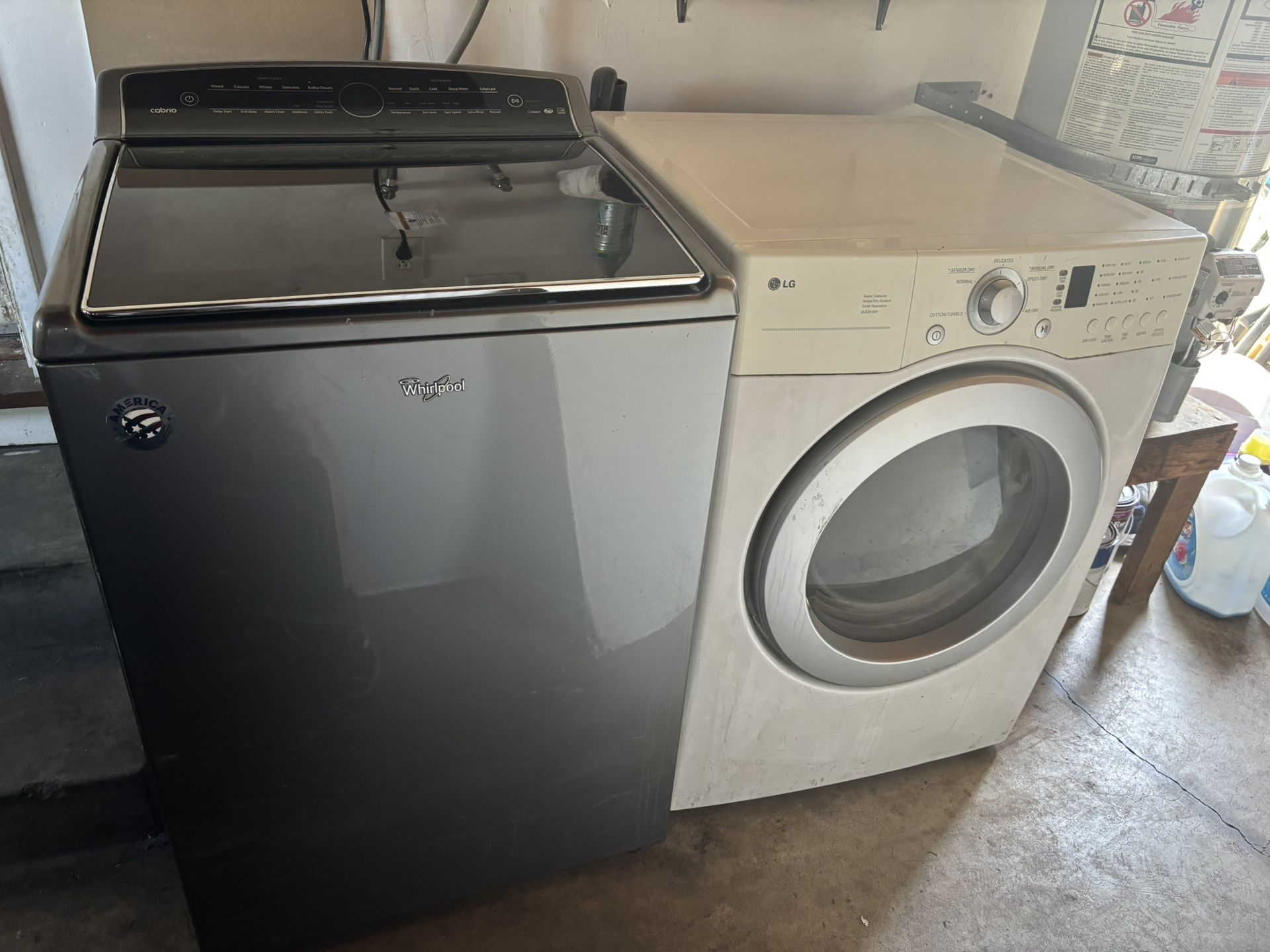 Washer & Dryer