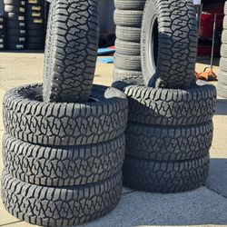 LT265-70-17 All Terrain RT Tires 880$ Installed Free Alignment 