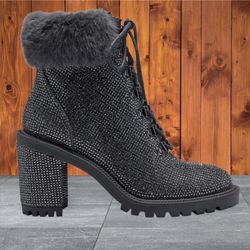 NEW Jessica Simpson Studded Ankle Boots - Size 7