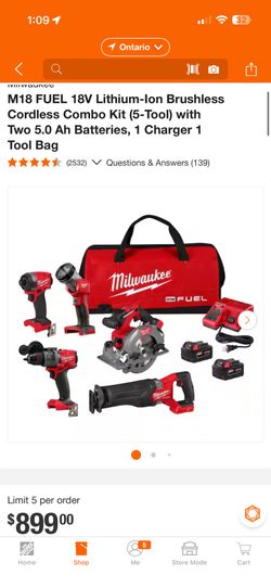 Milwaukee Fuel Tool Kit