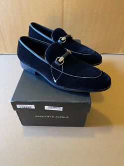Daks Fifth Avenue Dolo-2 Black Velvet Mens Shoes Size 7M “New Condition” $65 Firm on Price
