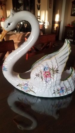 Swan decor large