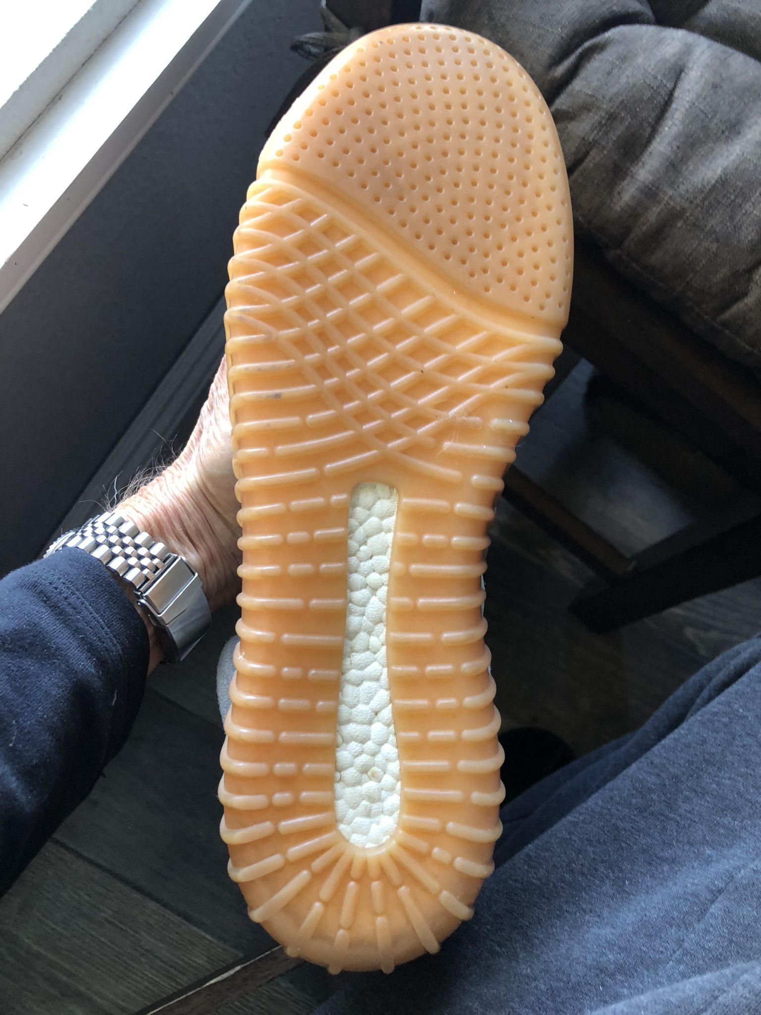 Adidas Yeezy Boost 750 Gray/Gum “Glow In The Dark” Soles