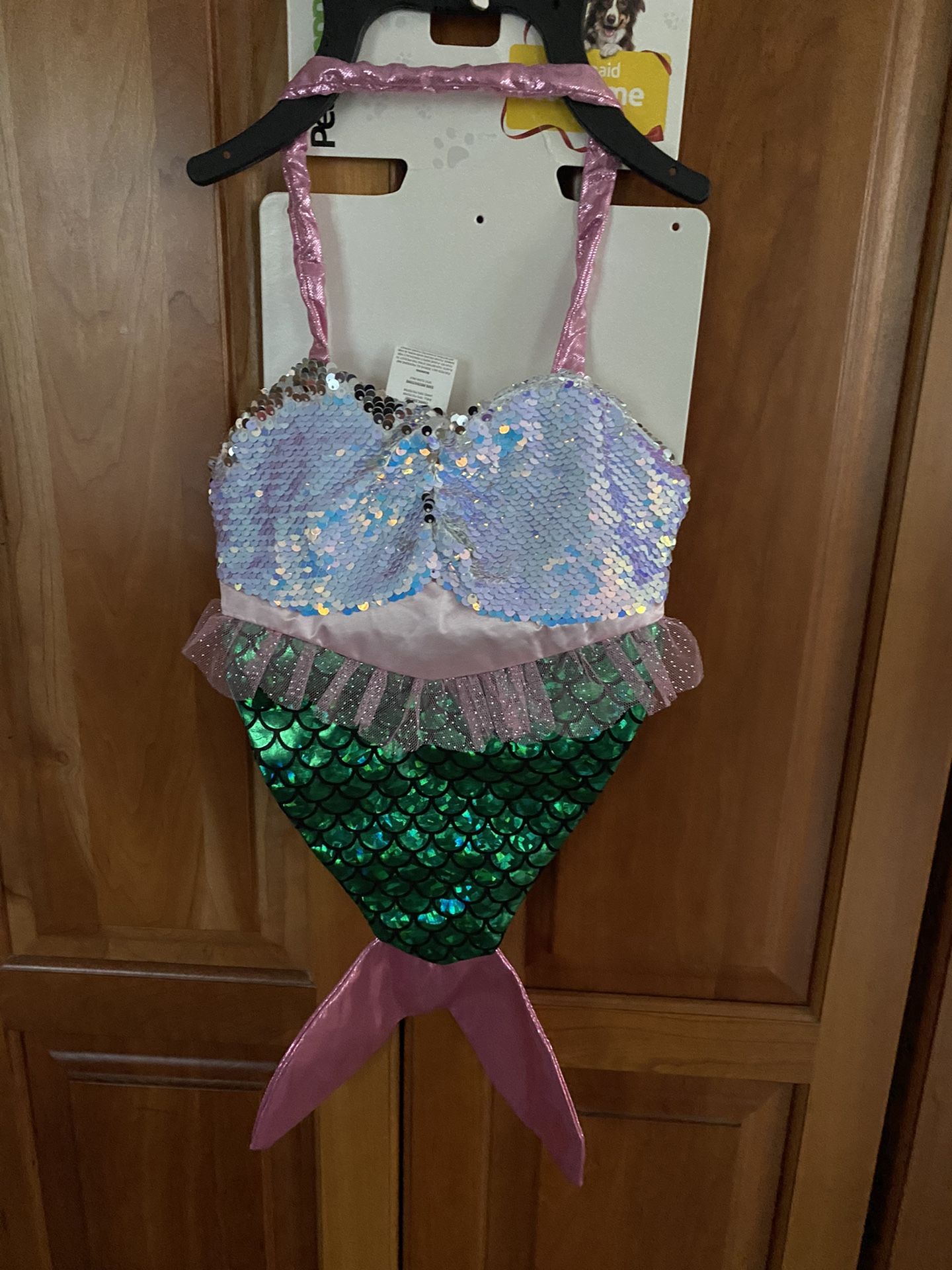 Mermaid Halloween Dog Costume