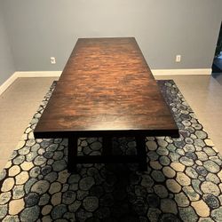 Oversized Trestle Table