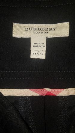 Burberry dress trousers