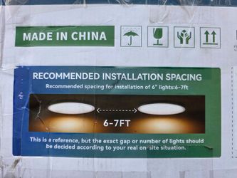 24pk 6" 5 CCT led reccessed light