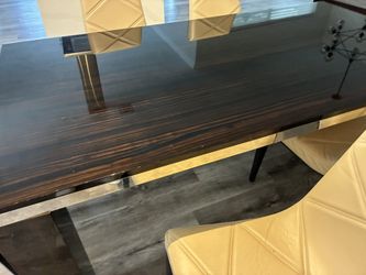 Dining Set 6 Chair 🪑 With Extensions For About 