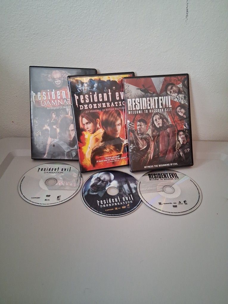 DVDs Resident Evil