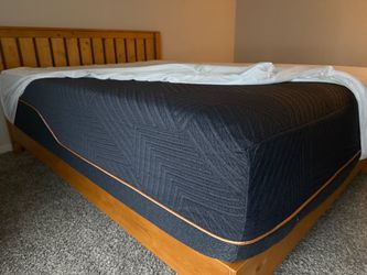Like New Queen Mattress and Frame