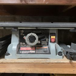 Craftsman Portable Table Saw W/ Stand 