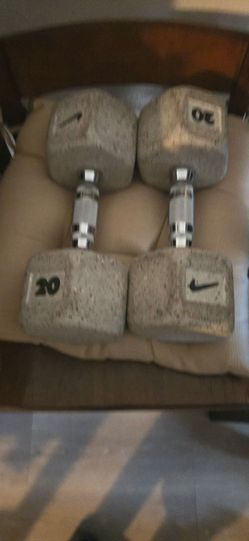 Nike 20 lb Dumbbells Pair