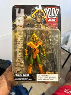 2000 AD Johnny Alpha Action Figure Collectors Series